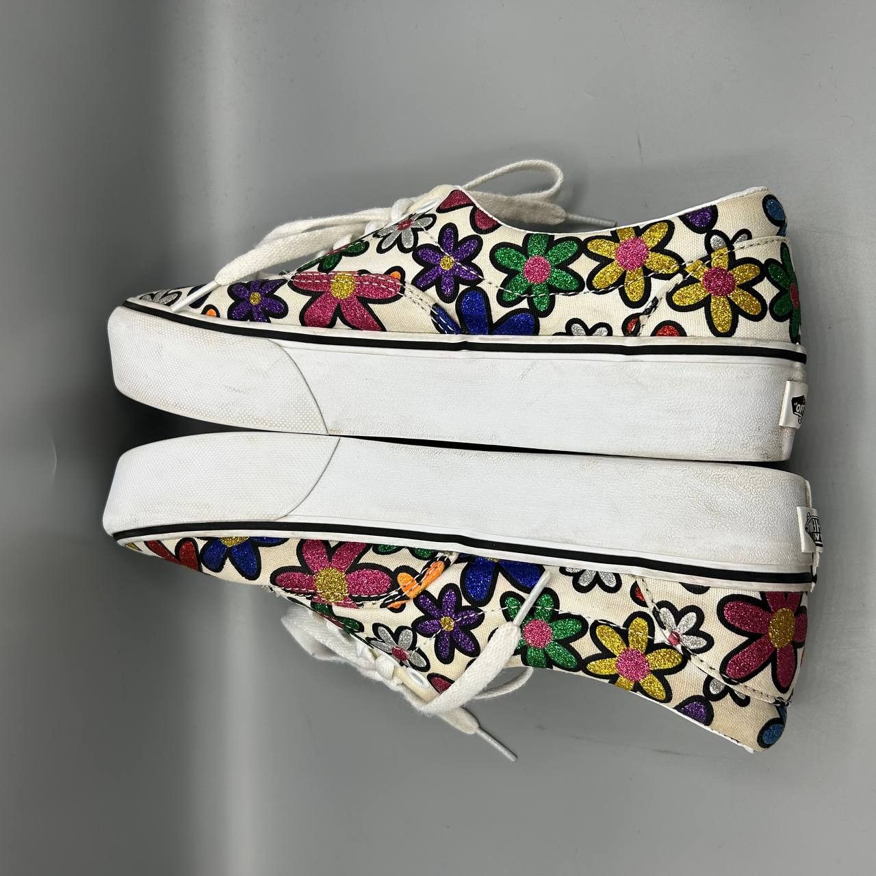 Vans Vans Era Platform Glitter Daisy Floral Sneakers Women 8.5 Size US 8.5 / IT 38.5 - 9 Thumbnail