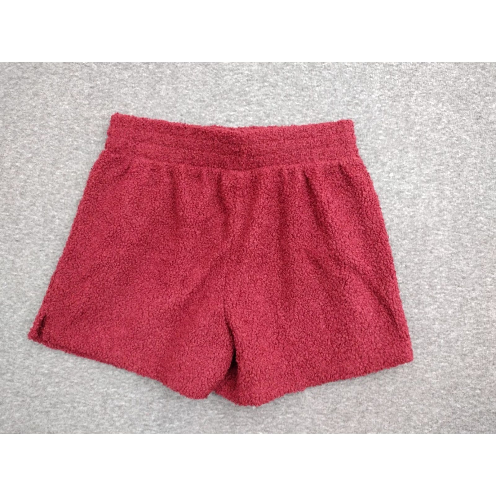 Vintage No Boundaries Juniors Women's Red Soft Pajama Shorts Size S 3-5 Size 28" / US 6 / IT 42 - 2 Thumbnail