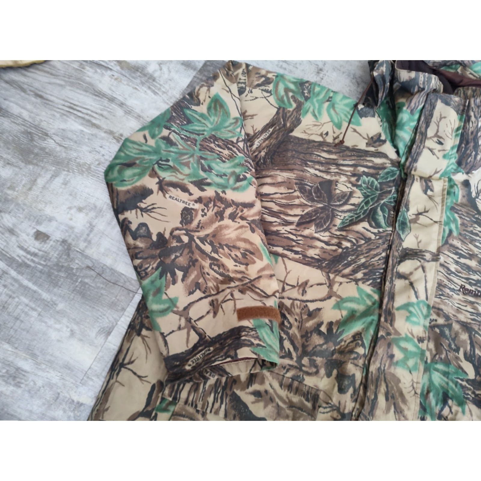 AMO Remington Realtree Camo Parka Jacket Hooded XL Multicolor Nylon Waterproof Hunting Mens Size US XL / EU 56 / 4 - 3 Thumbnail