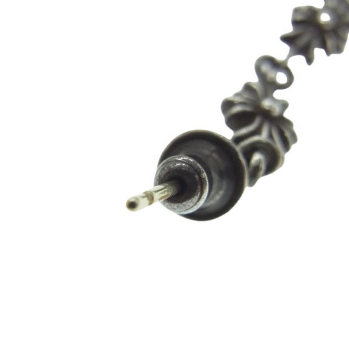 Chrome Hearts Chrome Hearts tiny ECH Plus 3 Drop Earring Size ONE SIZE - 4 Thumbnail