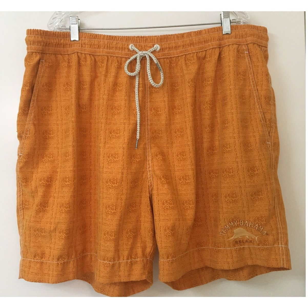 Tommy Bahama Tommy Bahama Relax Orange Print XXL Swim Shorts Trunks Size US 42 / EU 58 - 1 Thumbnail