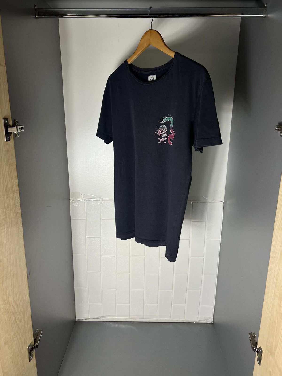 Quiksilver VINTAGE QUIKSILVER SURF GORPCORE RETRO DESIGNER T-SHIRT 90s Size US S / EU 44-46 / 1 - 3 Thumbnail