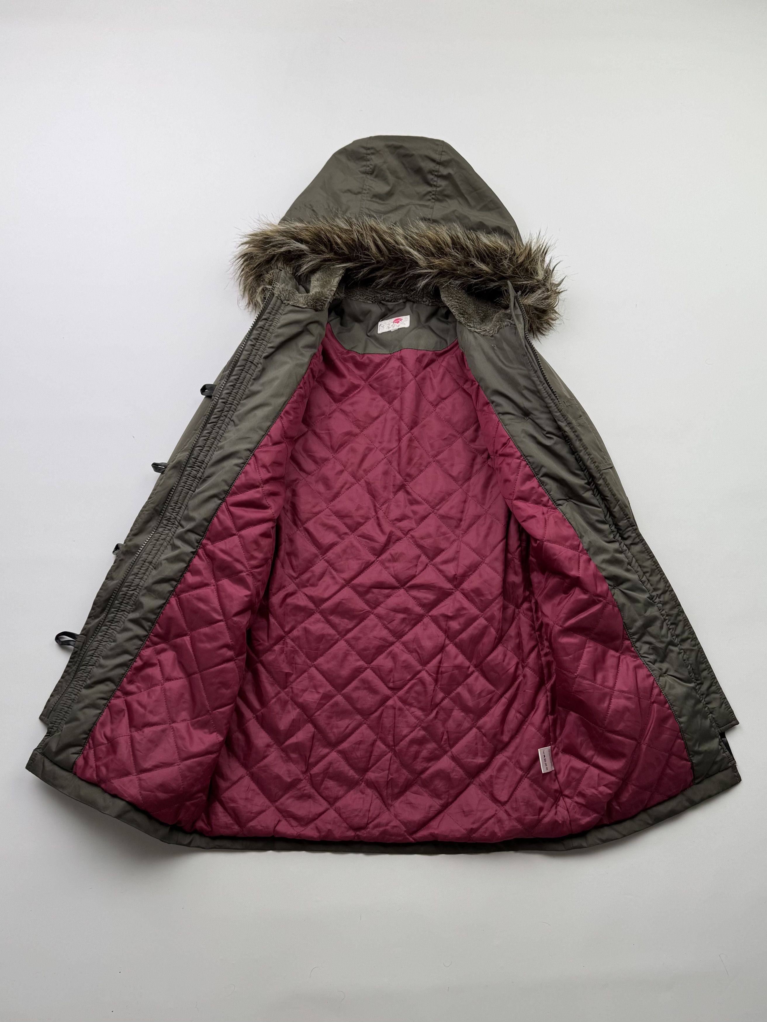 Japanese Brand Vintage Faux Fur Hood Jacket B765(V98)E2 Size XS / US 0-2 / IT 36-38 - 7 Thumbnail