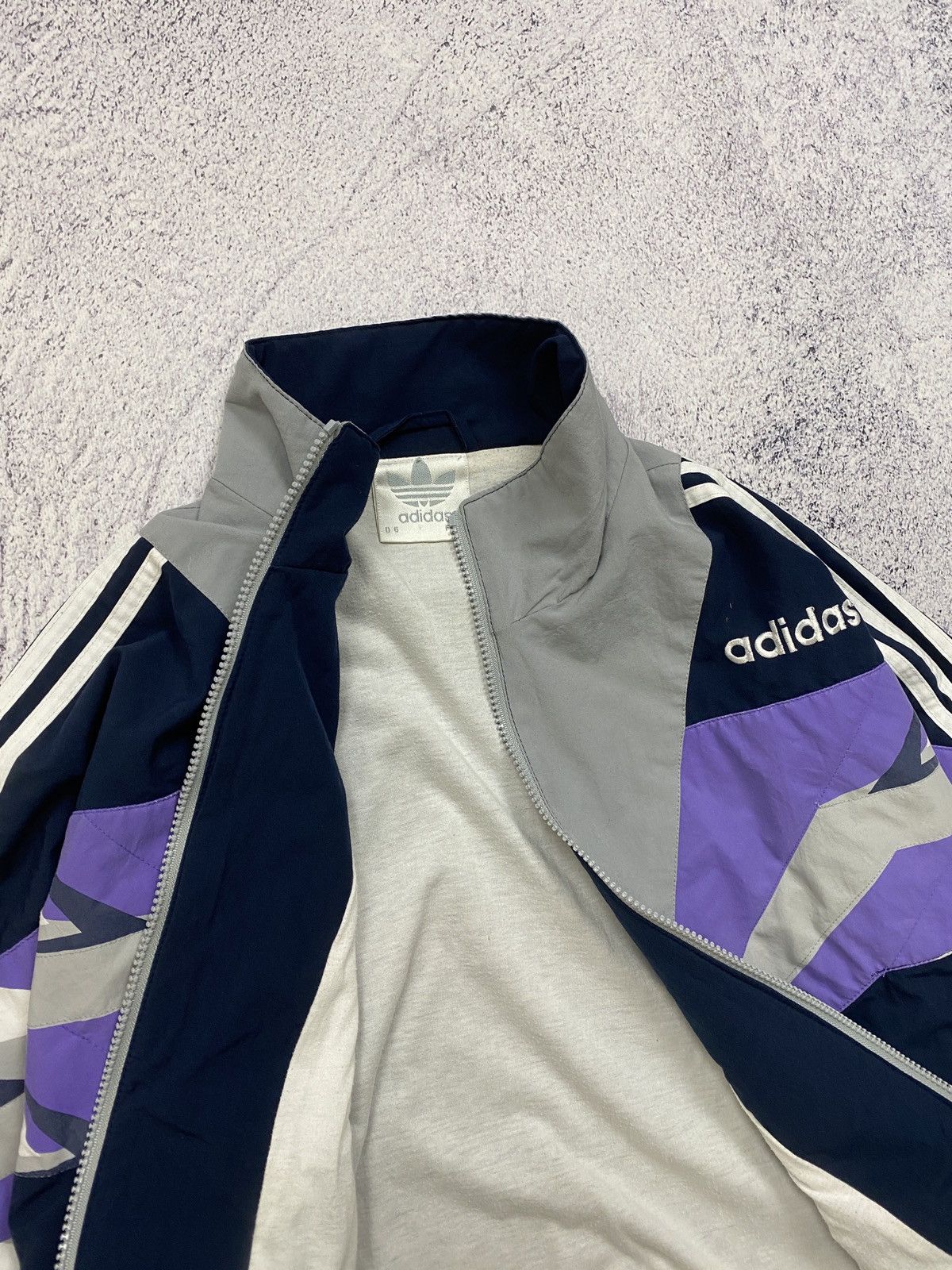 Adidas × Vintage Vintage 90s Adidas Y2K Retro Hype Nylon Track Suit Size US M / EU 48-50 / 2 - 5 Thumbnail