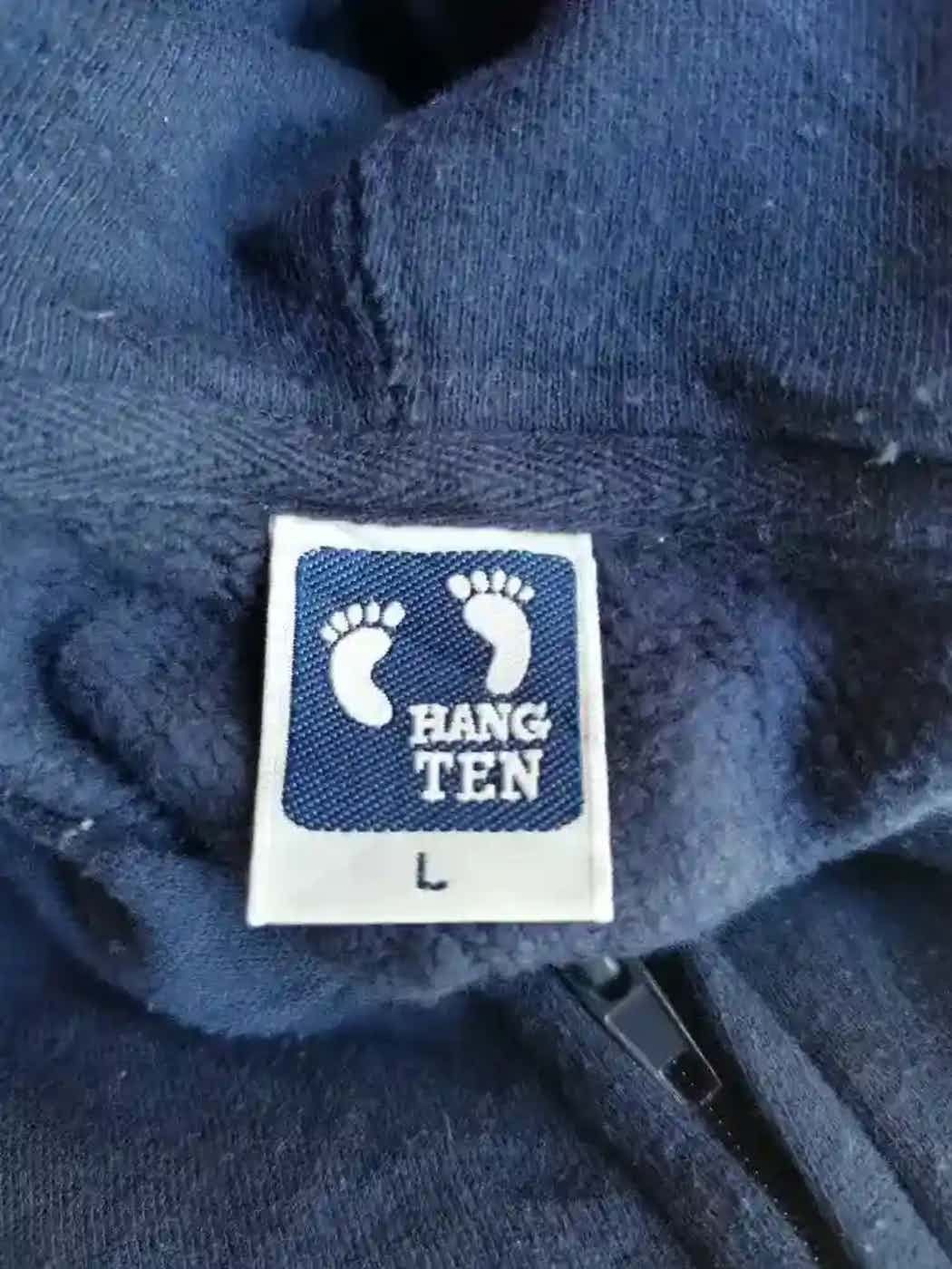 Hang Ten Vintage Hang Ten Hoodie Size US L / EU 52-54 / 3 - 5 Thumbnail