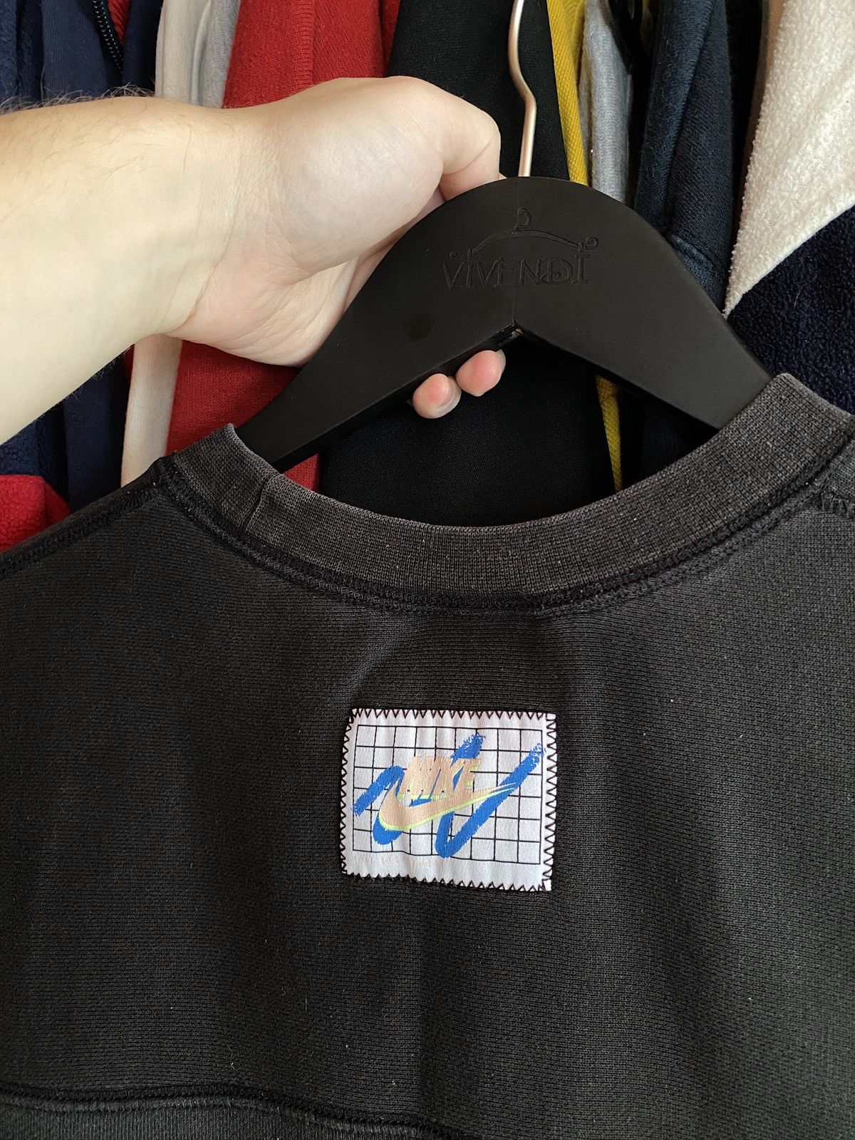 Nike VINTAGE NIKE FADED BIG LOGO SWEATSHIRT Y2k Size US S / EU 44-46 / 1 - 4 Thumbnail