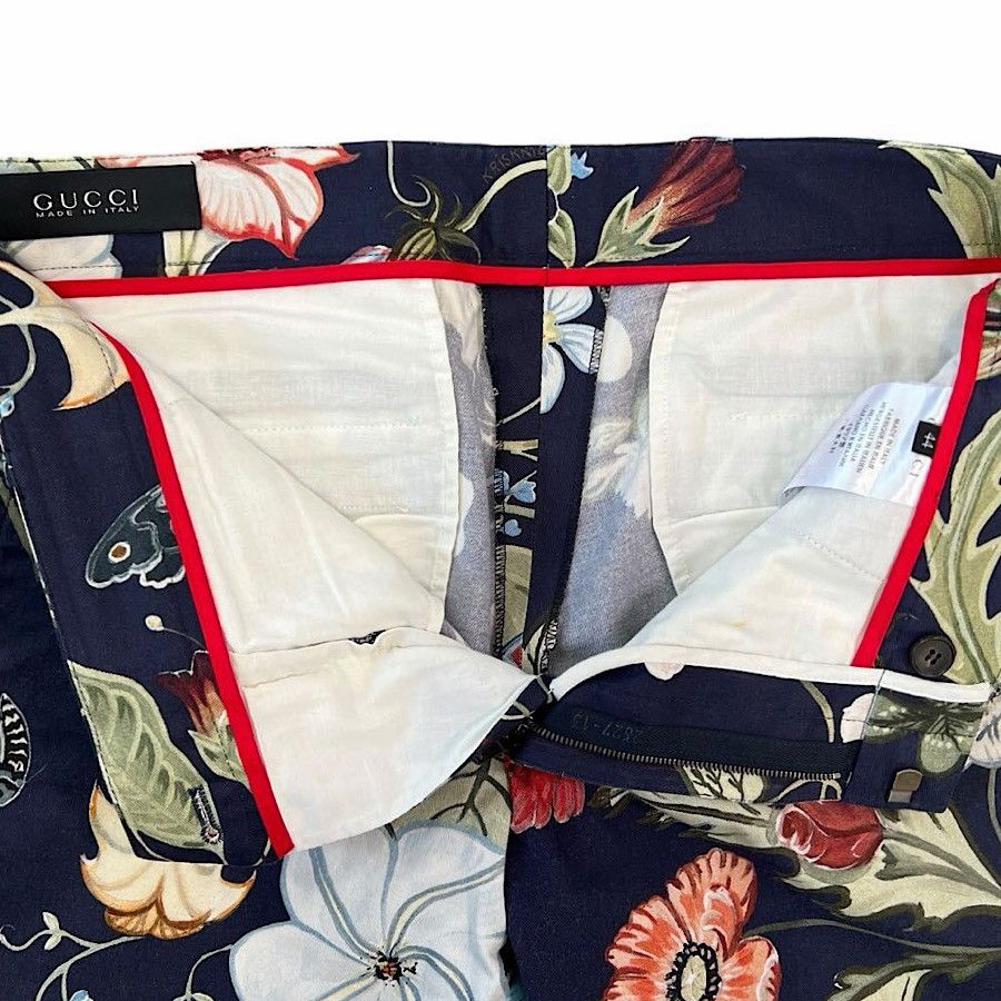 Gucci Authentic Gucci 14 SS Flora Pants Size US 31 - 5 Thumbnail