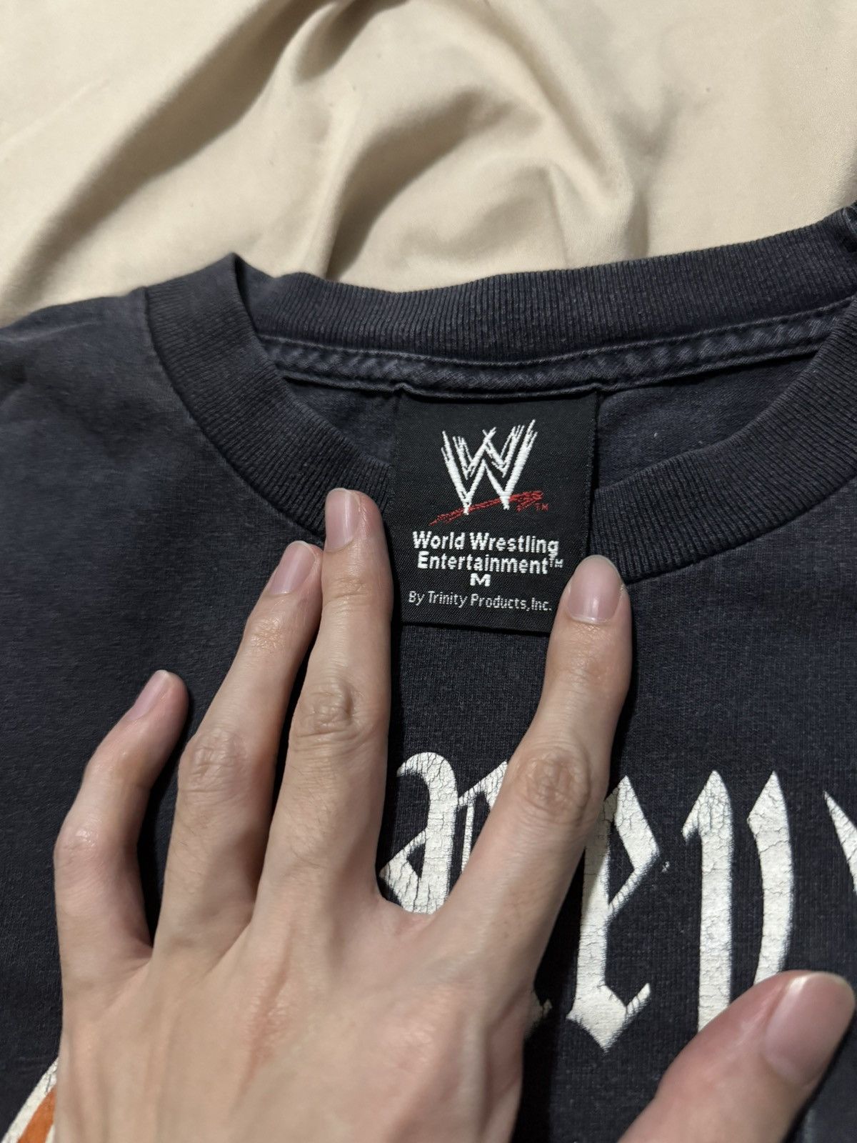 Vintage Vintage 00s WWE Rey Mysterio T-Shirt Size US M / EU 48-50 / 2 - 3 Thumbnail