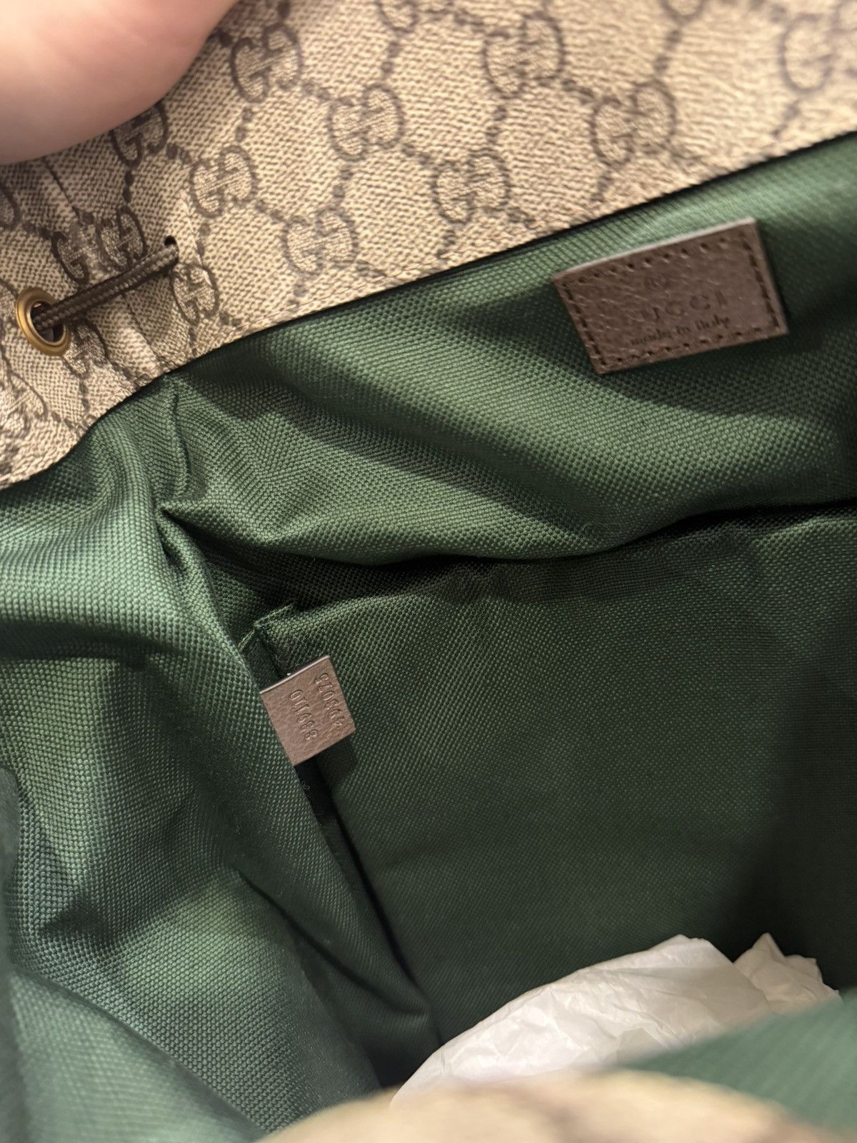 Gucci Gucci Ophidia GG Canvas Large Backpack Size ONE SIZE - 10 Thumbnail