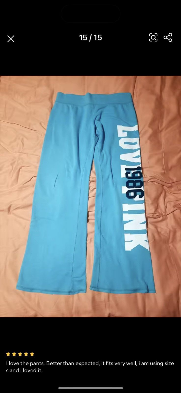 Pink Pink vintage sweatpants Size US 30 / EU 46 - 1 Thumbnail