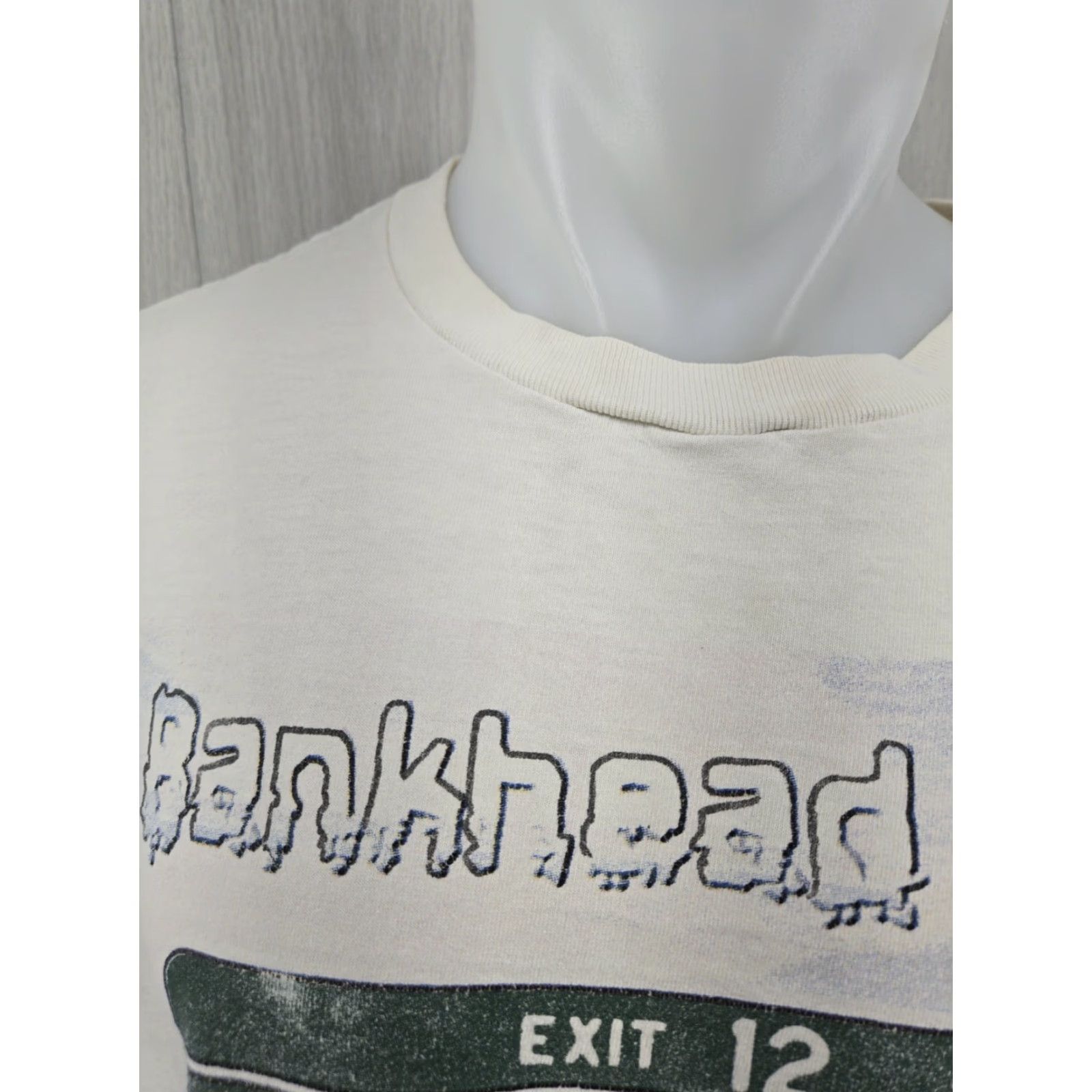 Fruit Of The Loom VINTAGE Bankhead T-Shirt XL White Nike? Size US XL / EU 56 / 4 - 5 Thumbnail
