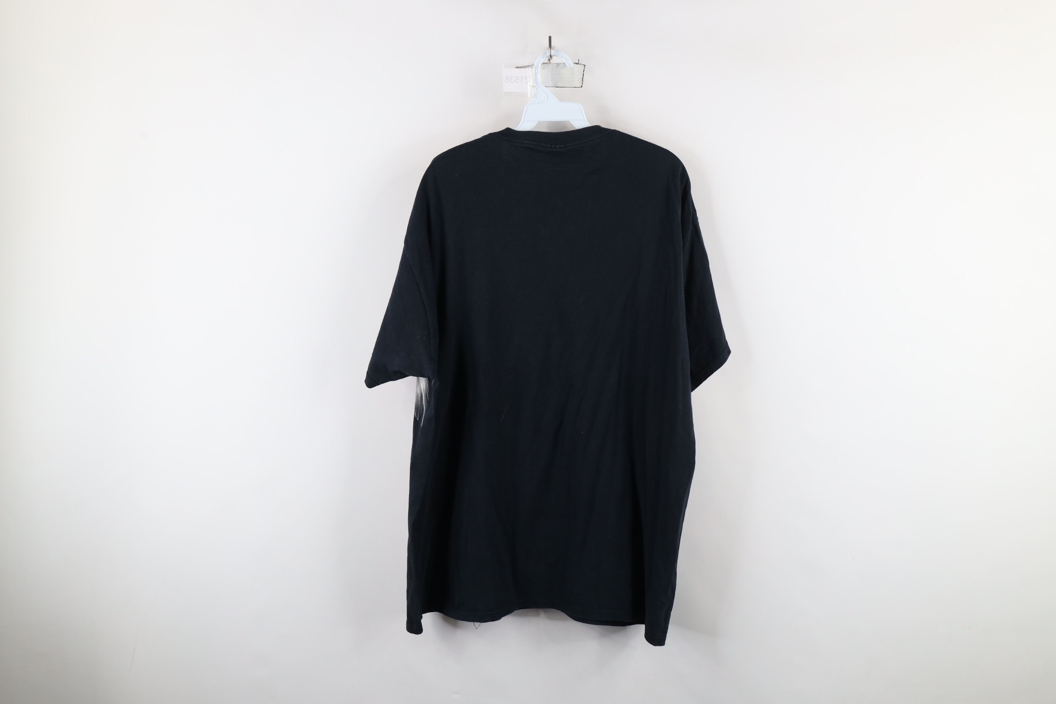 Vintage Vintage 90s Streetwear Skull Indian All Over Print T-Shirt Size US XL / EU 56 / 4 - 13 Thumbnail