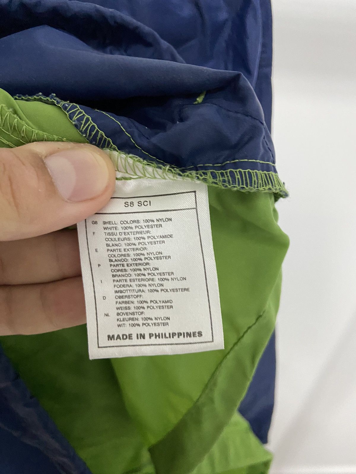 Nike × Vintage Nike Vintage Jacket Windbreaker Big Logo Swoosh Y2K Nylon Size US S / EU 44-46 / 1 - 6 Thumbnail