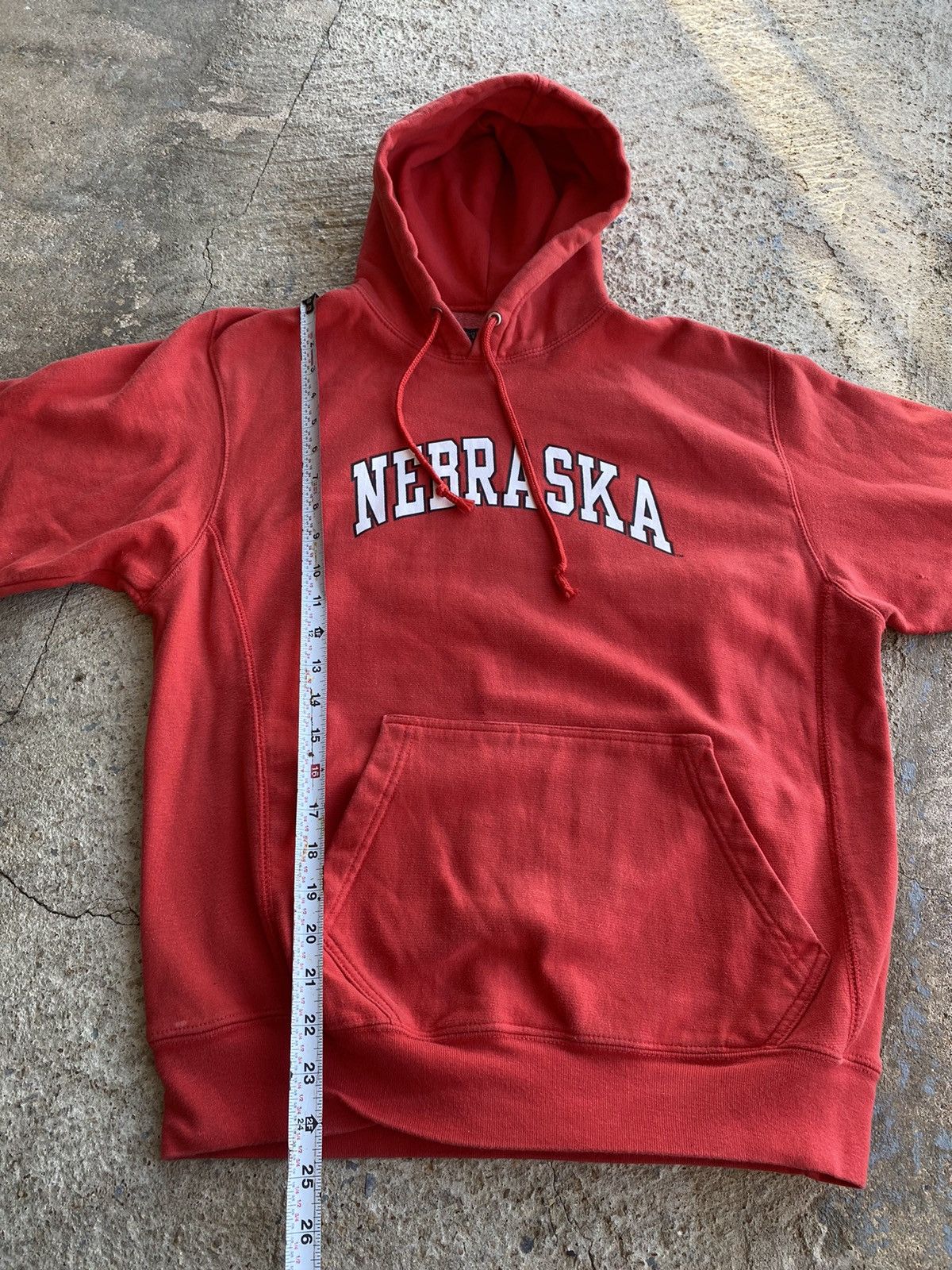 Champion × Vintage Vintage Y2K Nebraska Cornhuskers College Red Hoodie Size US S / EU 44-46 / 1 - 12 Thumbnail