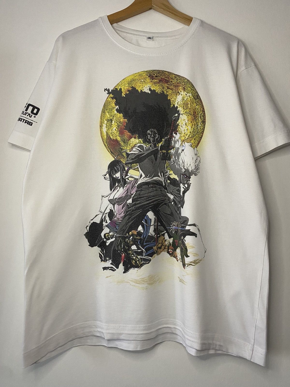 Vintage Vintage 00s Afro Samurai T-shirt Size US XL / EU 56 / 4 - 3 Thumbnail