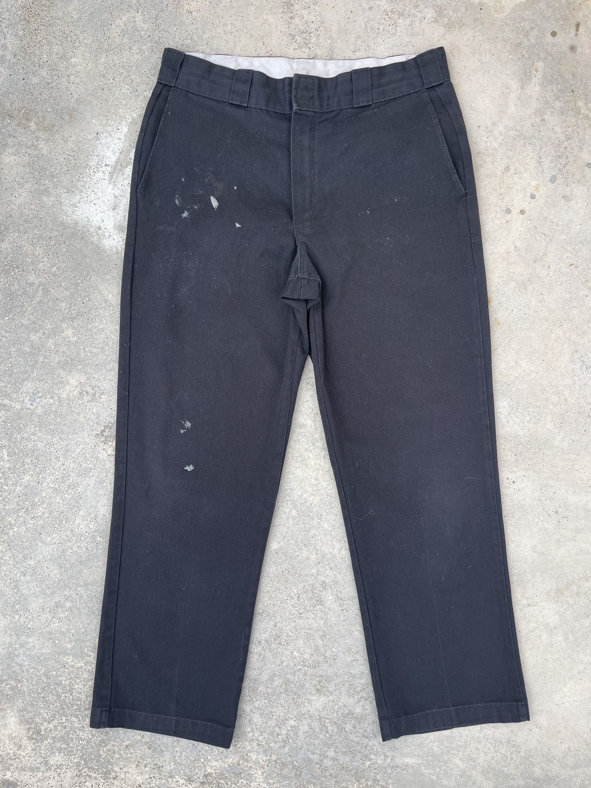 Dickies × Vintage Vintage Faded Black Dickies Pants Size US 33 - 1 Thumbnail