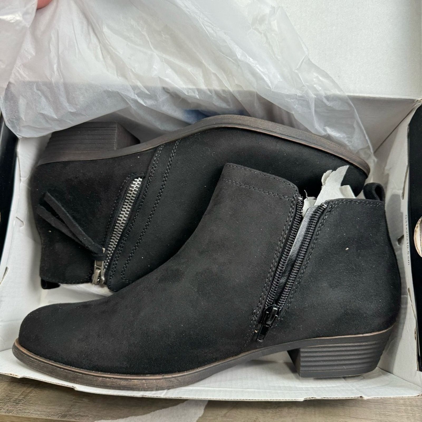 London Fog LONDON FOG Women's Tina Ankle Bootie Size 10 Wide NEW H293 Size US 10 / IT 40 - 5 Thumbnail