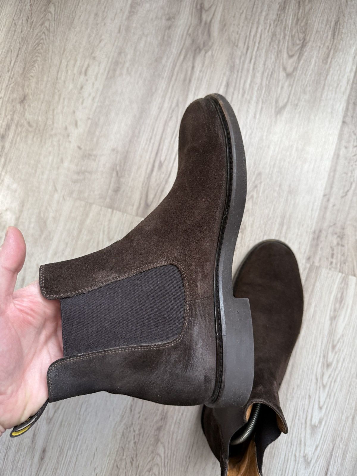 Doucal's Doucal’s Suede Beatles Chelsea Boots Dark Brown EU 42 US 9 Size US 9 / EU 42 - 8 Thumbnail