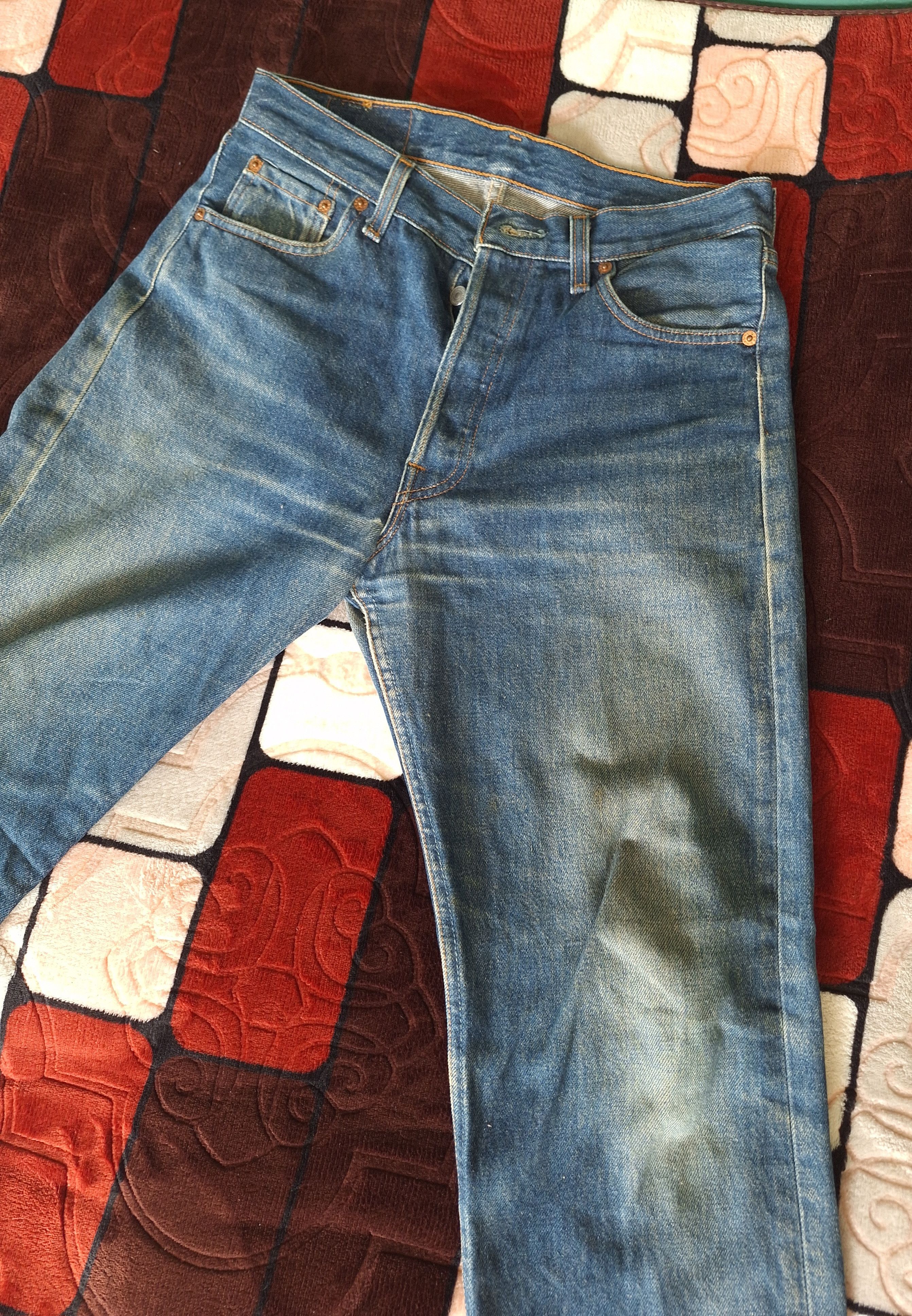 Levi's × Vintage Levi's Vintage Jeans Made In Usa 90s 00s Size US 30 / EU 46 - 4 Thumbnail