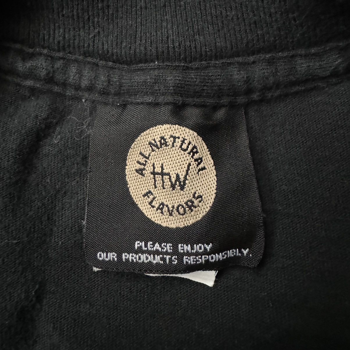 Other Vintage Hiram Walker Liquor Promo Faded Black Tee Size US XL / EU 56 / 4 - 5 Thumbnail