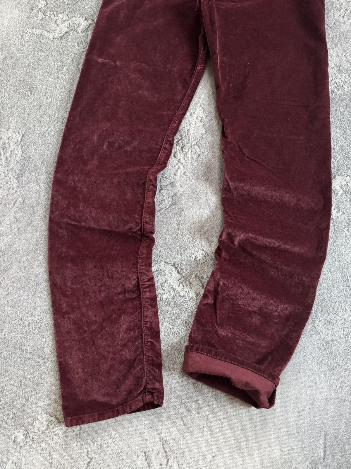 Jacob Cohen Jacob Cohen wmns kimberly velour velvet pants trousers chino Size 26" / US 2 / IT 38 - 2 Thumbnail