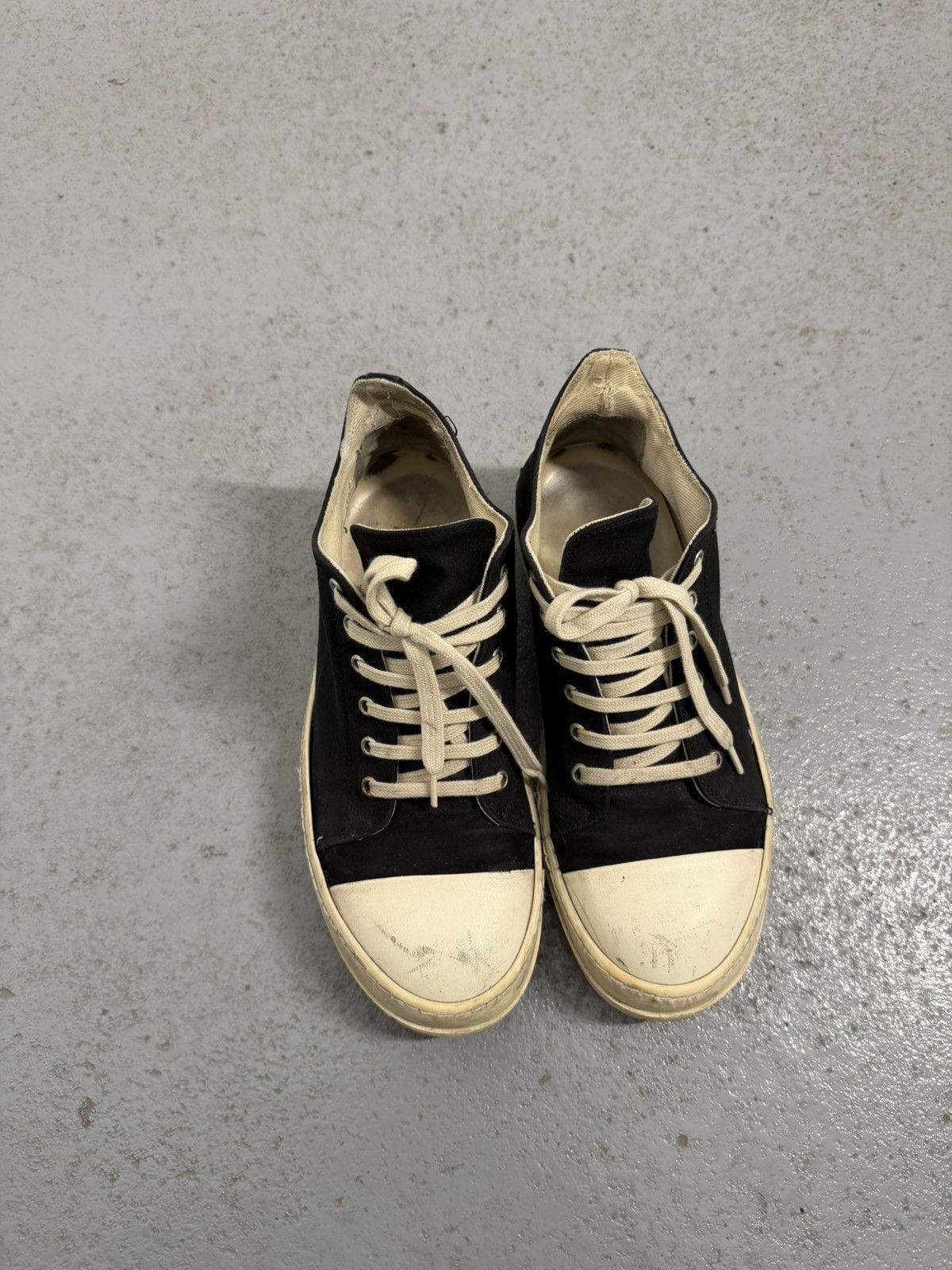Rick Owens Drkshdw Rick Owens Drkshdw Low Ramones Size US 8 / EU 41 - 2 Thumbnail