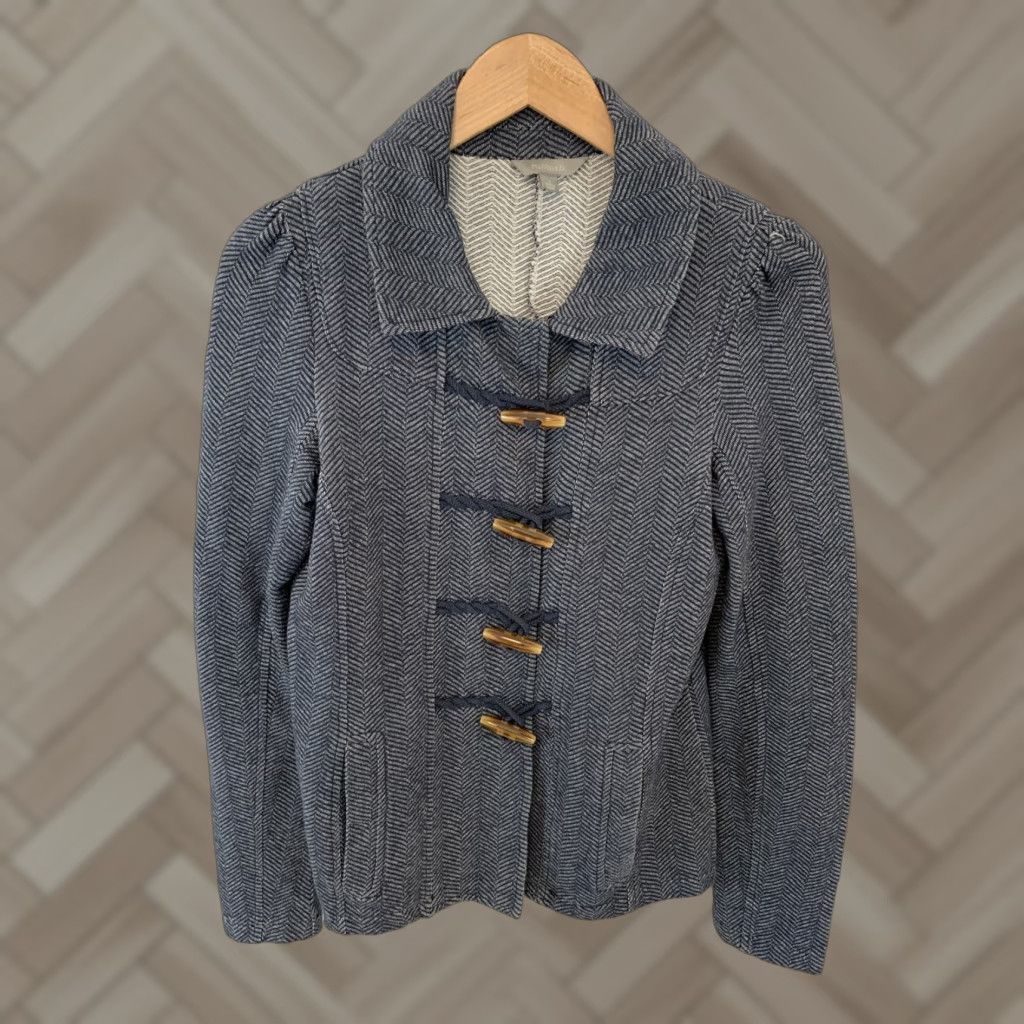 Nordstrom **Women's Nordstrom Toggle Blazer Jacket Small Blue** User: Women's Nordstrom Toggle Button Blazer Jacket Small Blue Size S / US 4 / IT 40 - 1 Thumbnail
