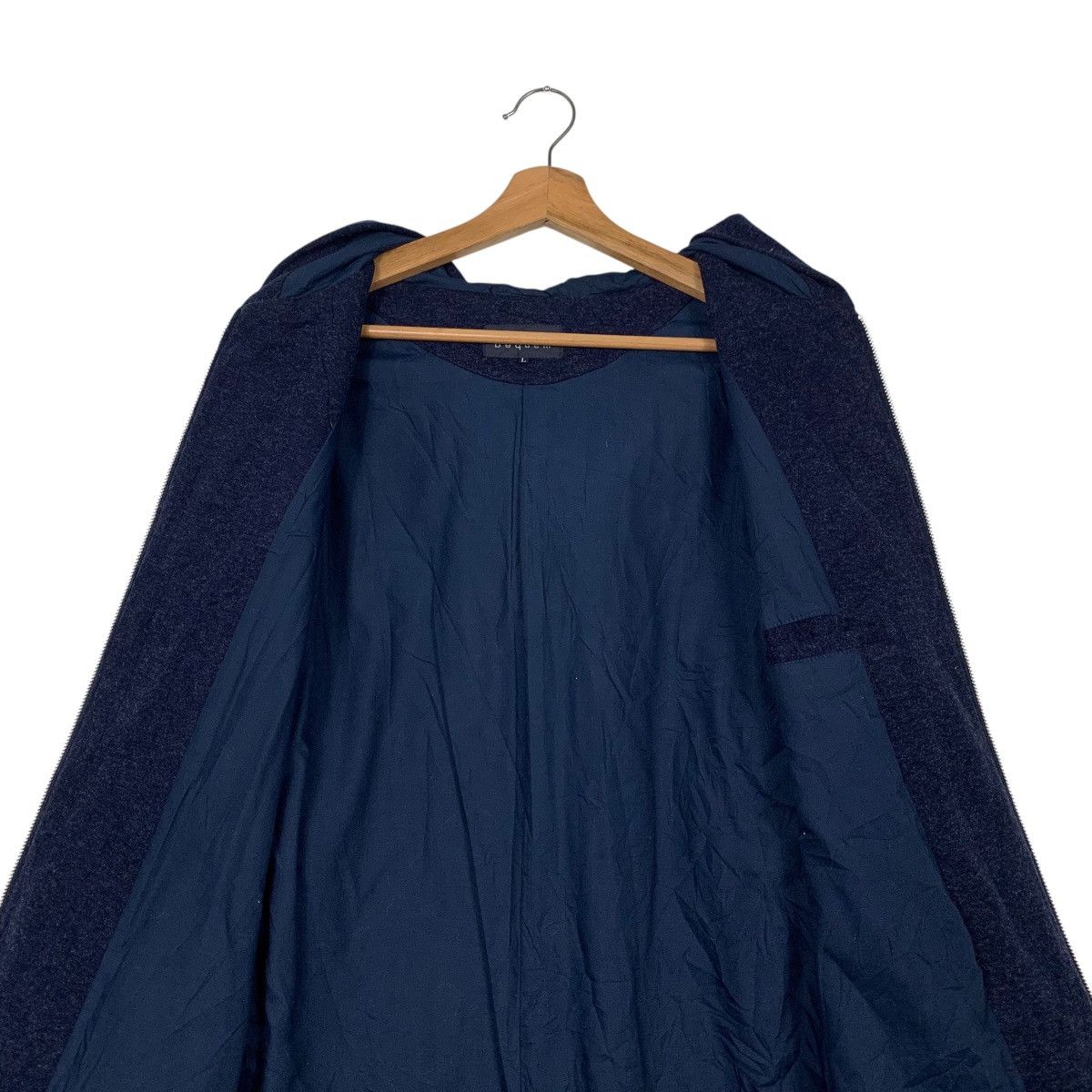 Japanese Brand BEQUEM Made in Japan Hoodie Jacket #2377-C106 Size US L / EU 52-54 / 3 - 13 Thumbnail