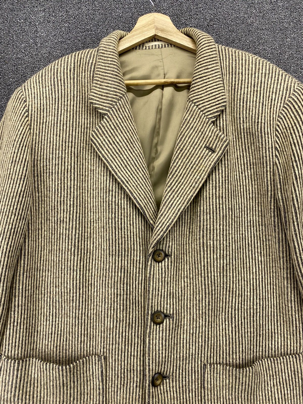 Lanvin Vintage Lanvin Paris Corduroy Coat Jacket Size US L / EU 52-54 / 3 - 6 Thumbnail