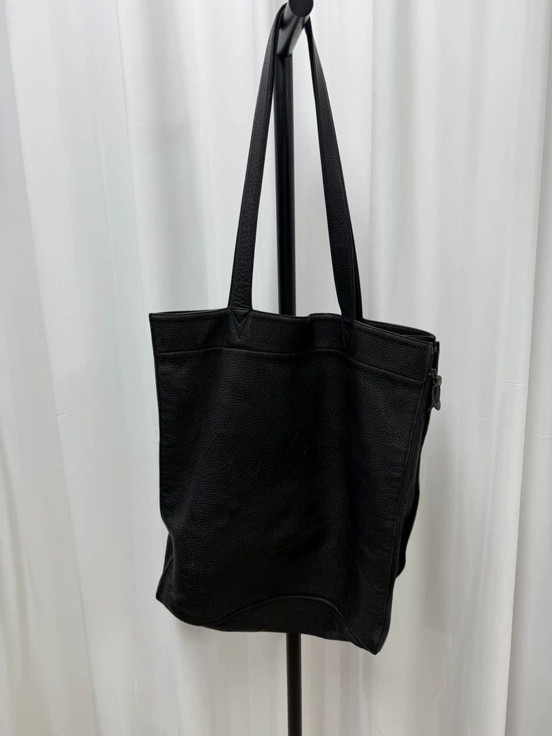 Yohji Yamamoto yohji yamamoto Buckskin zippered logo handbag Size ONE SIZE - 5 Thumbnail