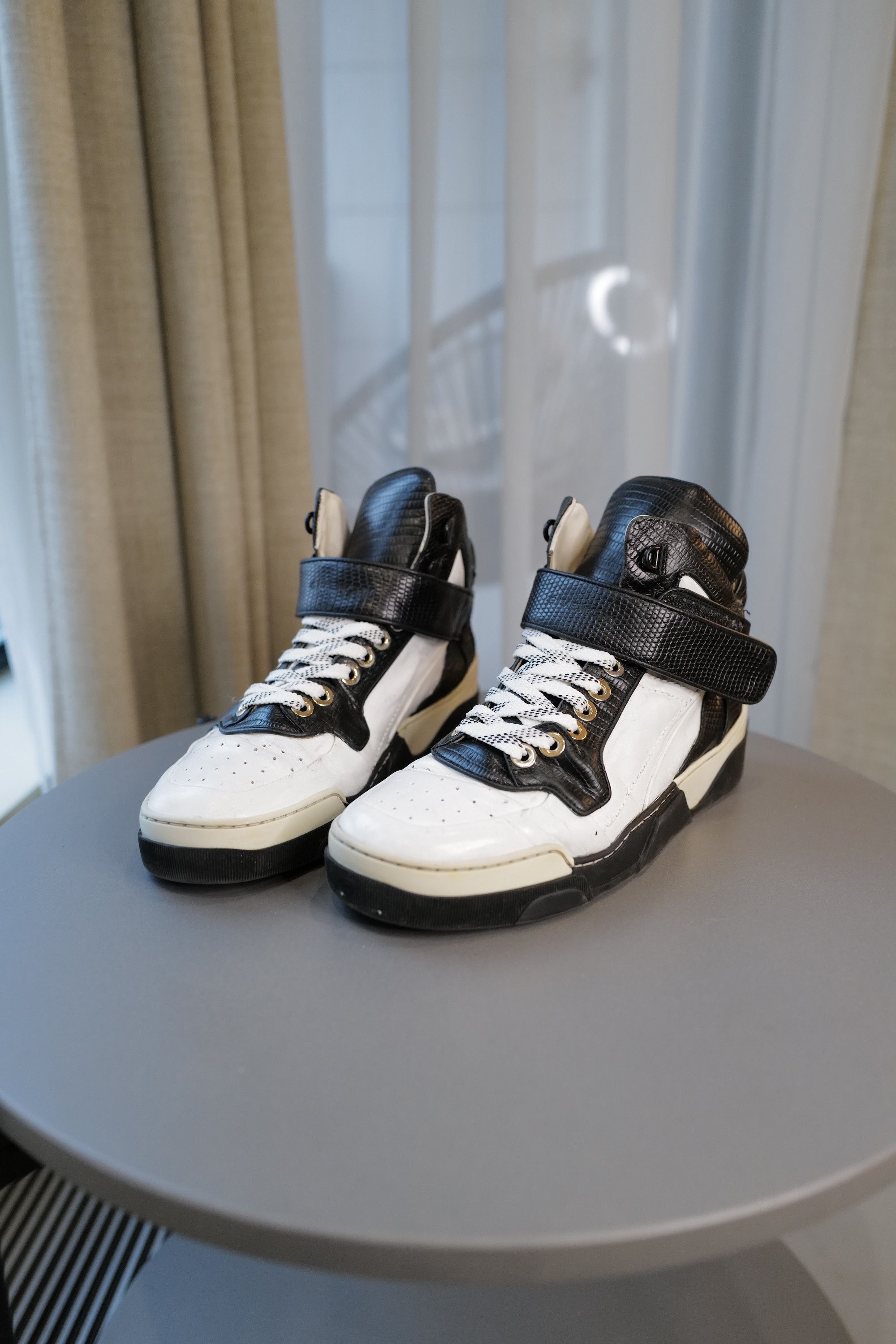 Givenchy Hi Top Leather Sneakers