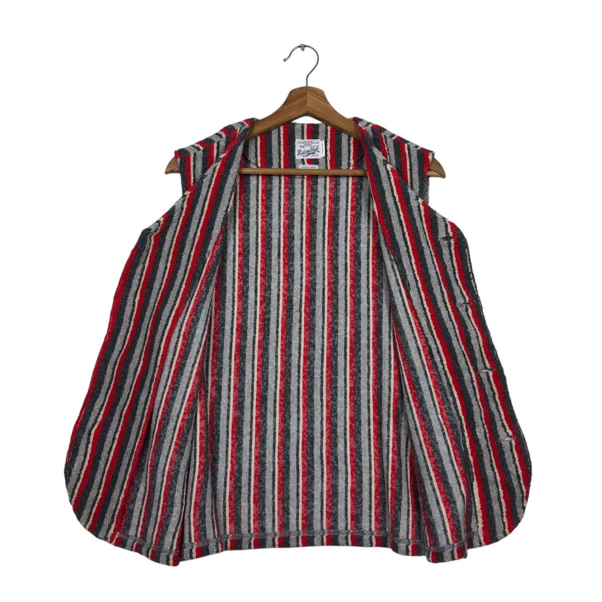 Japanese Brand 📌Vintage Vest Jacket Hickory Riding High Issey Miyake Size US M / EU 48-50 / 2 - 14 Thumbnail