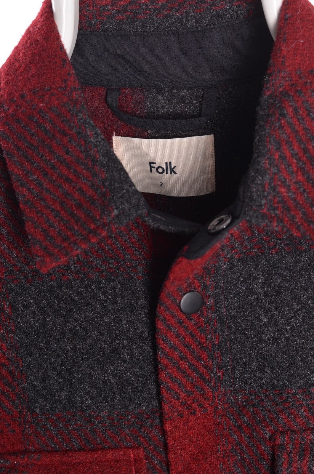Folk FOLK Checked jacket Polyester Work Overshirt size 2(M) Size US M / EU 48-50 / 2 - 3 Thumbnail