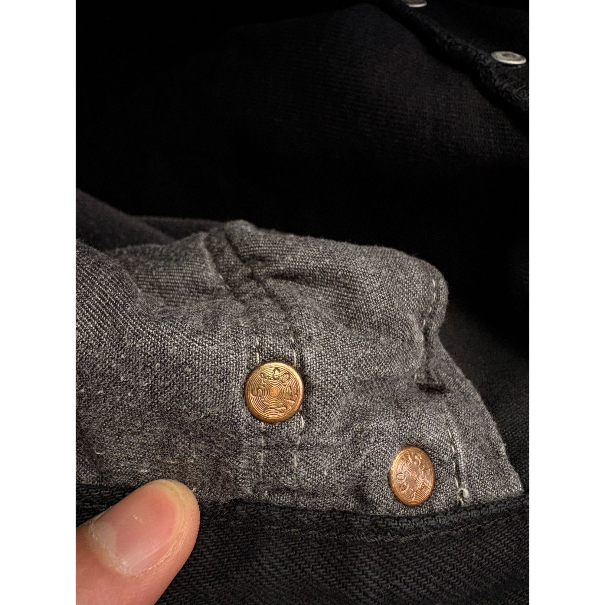 Levi's Levi’s 501 Original Fit Men's Black Jeans W34 L32 Vintage 20 Size US 34 / EU 50 - 10 Thumbnail