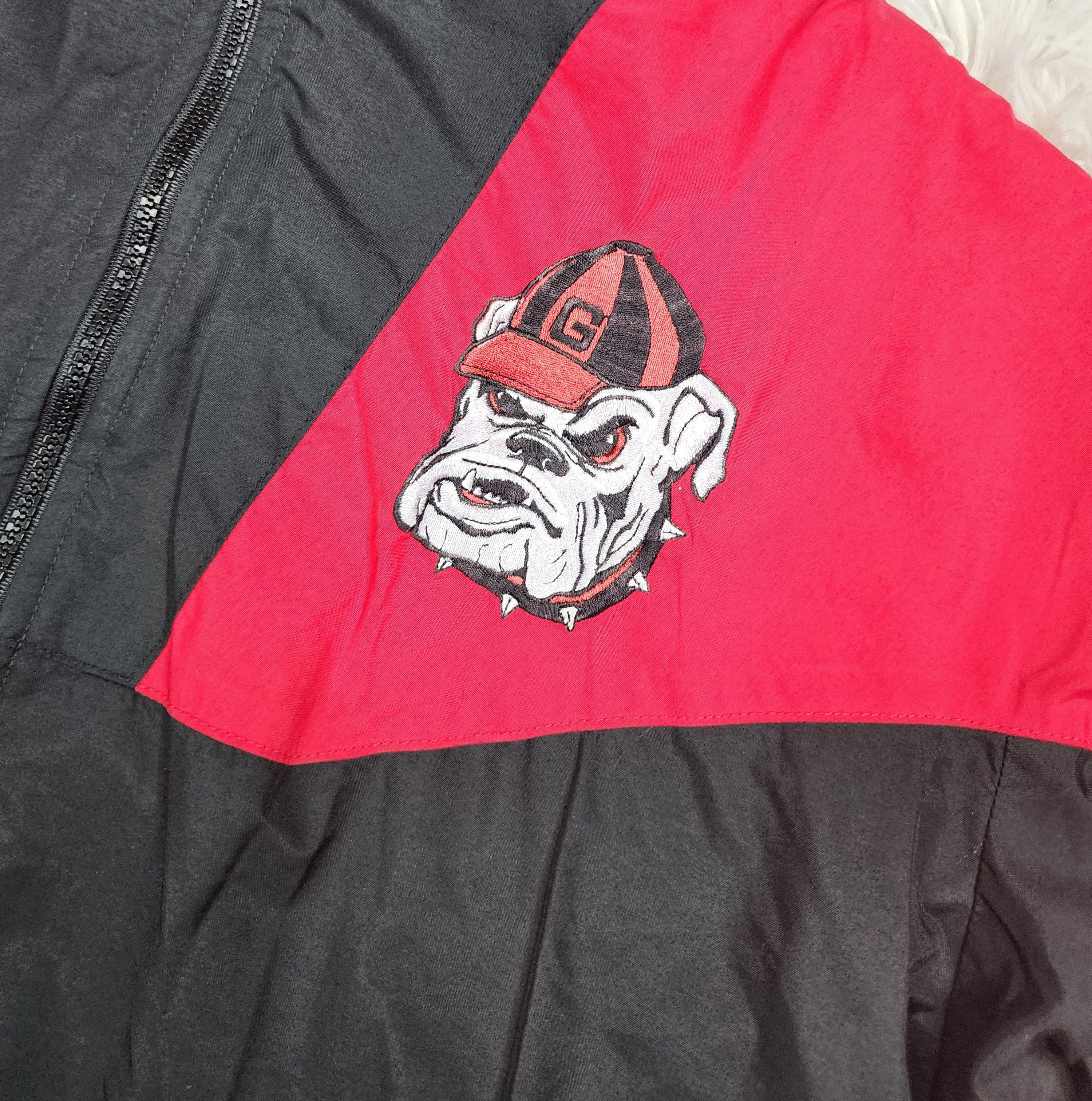 Columbia Vintage Columbia Georgia Bulldogs windbreaker jacket Size US L / EU 52-54 / 3 - 5 Thumbnail