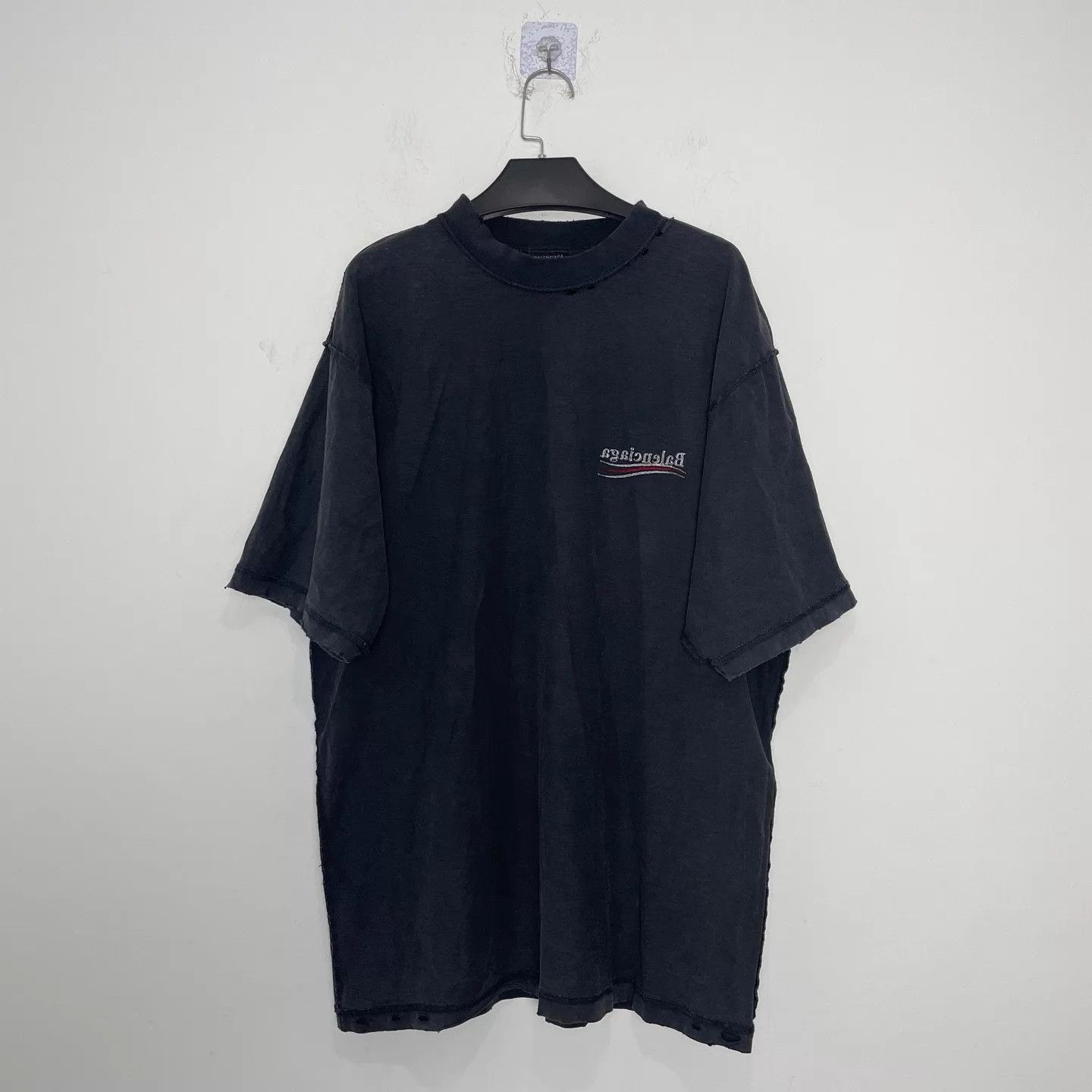 Balenciaga Balenciaga 25 New Ripped Coke Short Sleeve Tee S NWT Size US S / EU 44-46 / 1 - 1 Thumbnail
