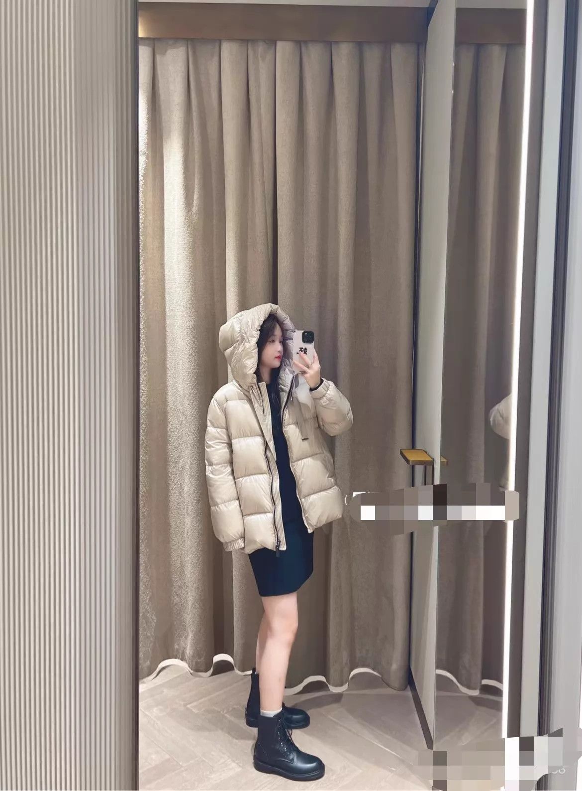 Max Mara MaxMara solid zipper hooded oversize puffer jacket Size L / US 10 / IT 46 - 7 Thumbnail