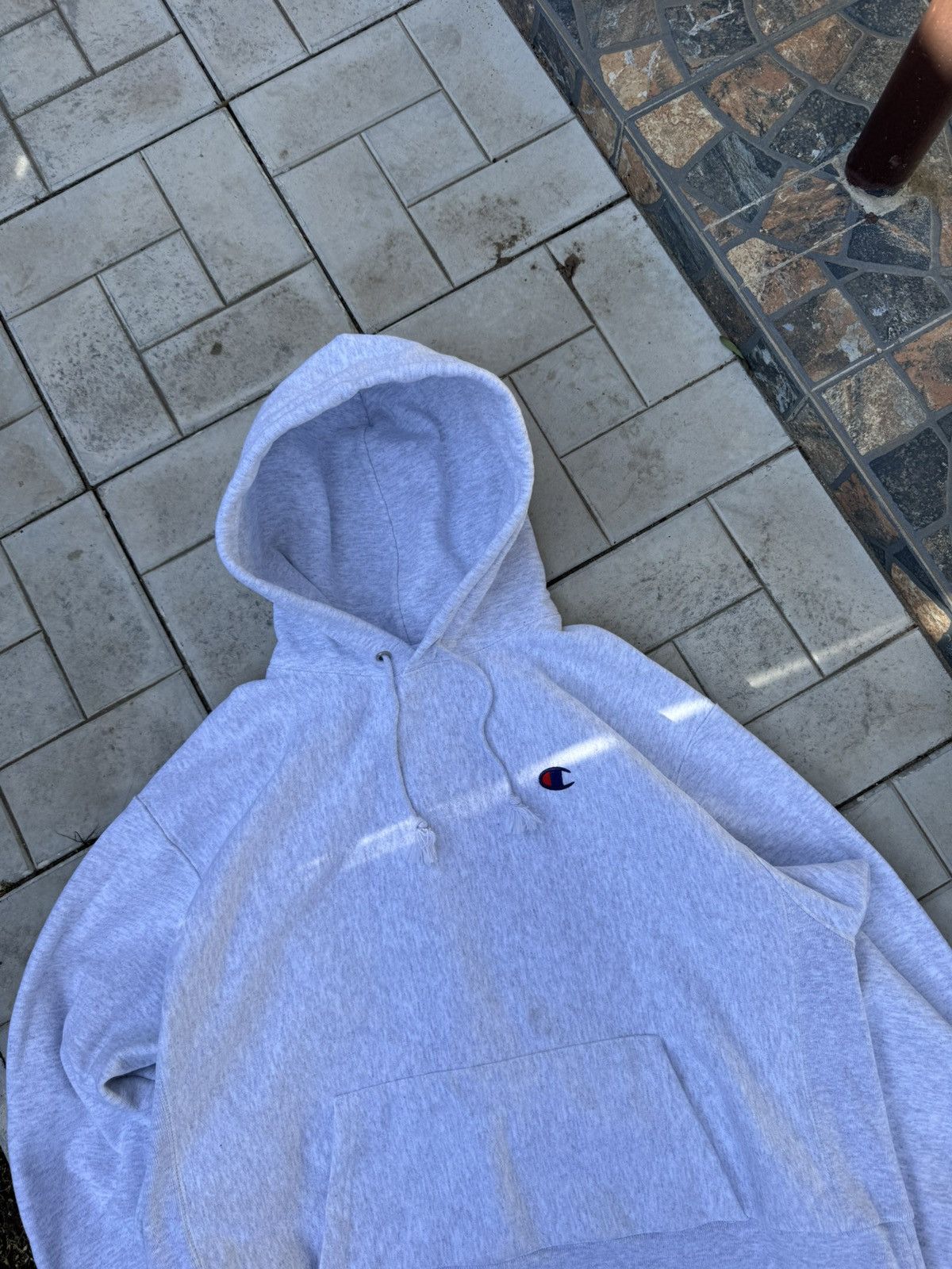 Champion × Vintage Vintage 00’s Champion Boxy Cropped Hoodie Size US XL / EU 56 / 4 - 9 Thumbnail