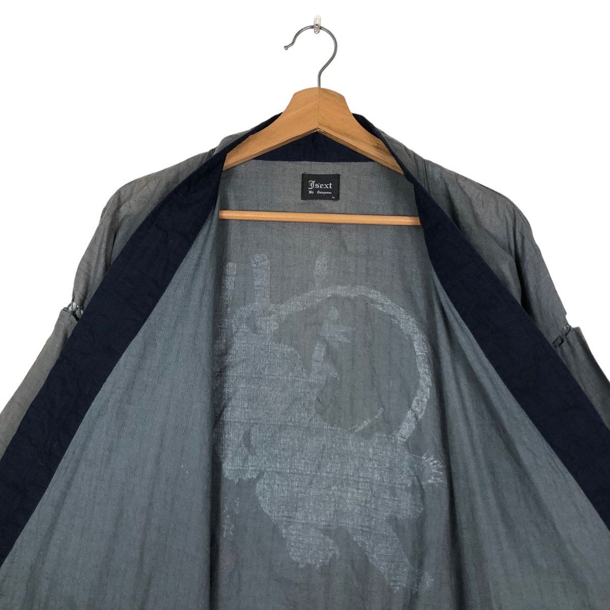 Japanese Brand 🔥Vintage Kimono Japan Isext Japan Sukajan Issey Miyake Size US L / EU 52-54 / 3 - 14 Thumbnail