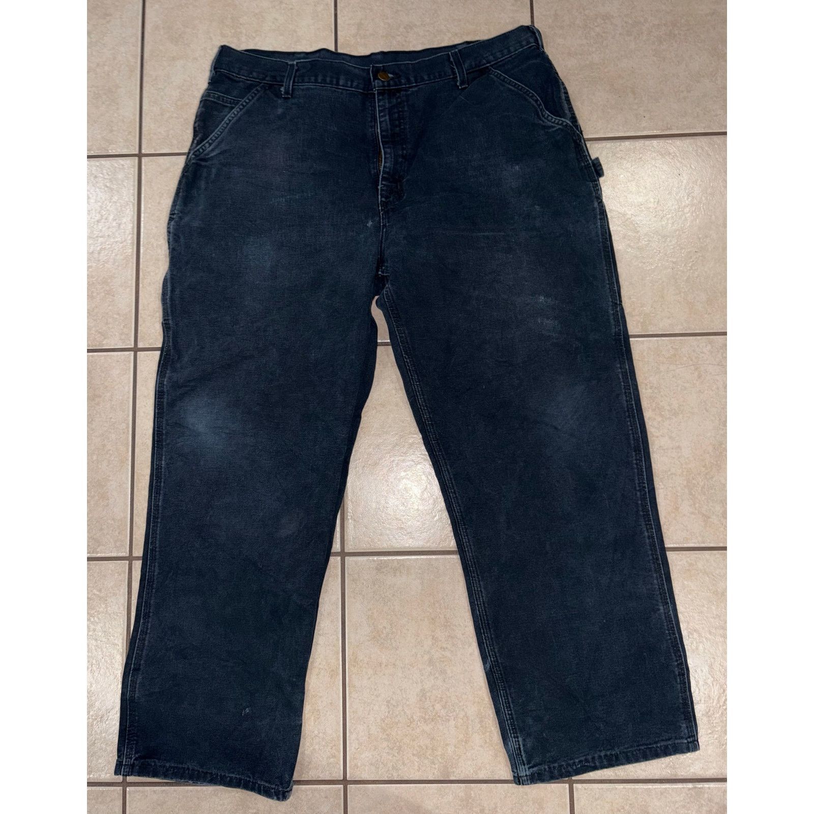 Carhartt Vintage Carhartt pants black 40x32 Size US 40 / EU 56 - 1 Thumbnail