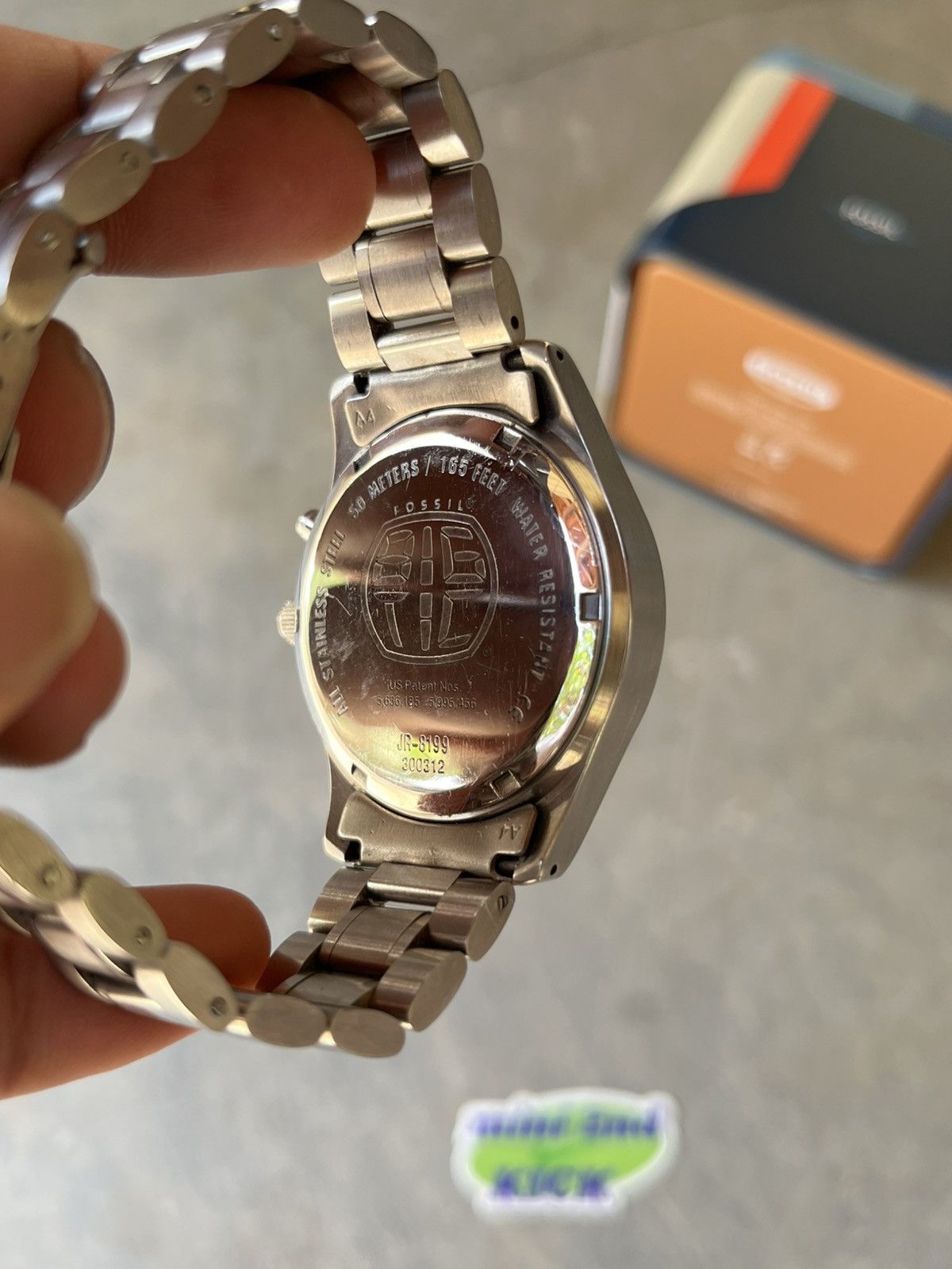 Fossil Vintage FOSSIL BIG TIC WATCH BLUE FLAME Size ONE SIZE - 5 Thumbnail