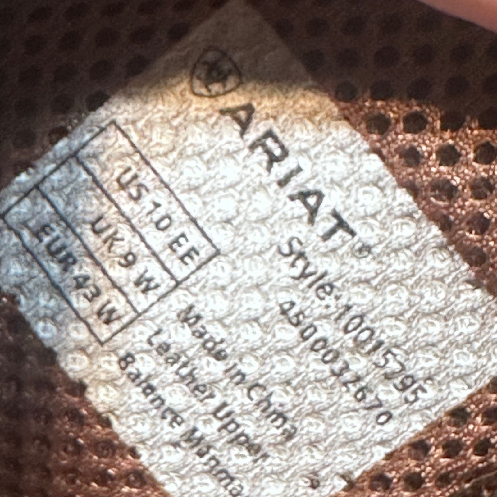 Ariat Mens ARIAT Western Leather Cowboy Boots Size 10 Size US 10 / EU 43 - 10 Thumbnail