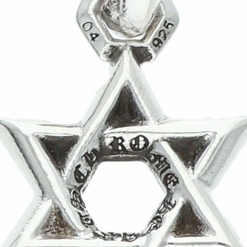 Chrome Hearts CHROME HEARTS STAR OF DAVID SILVER PENDANT Size ONE SIZE - 2 Thumbnail