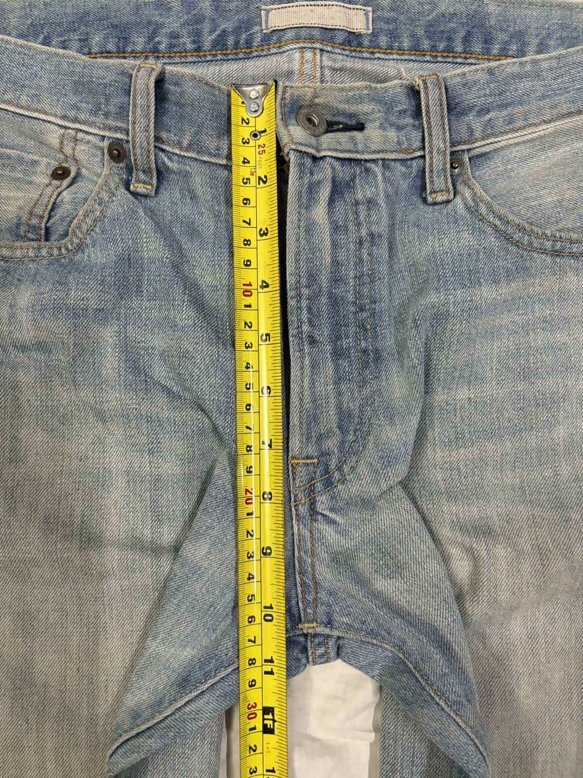 Undercover × Uniqlo Vintage Y2K Uniqlo UJ Selvedge Mud Washed Loose Jeans Size US 34 / EU 50 - 18 Thumbnail