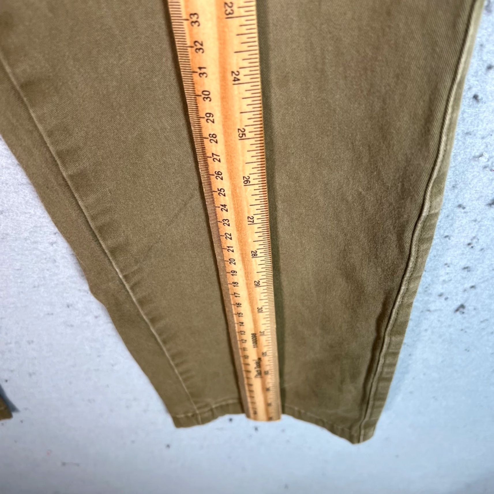 Everlane VINTAGE Everlane Slim Fit Khaki Pants Mens 31 Regular Brown Cotton Blend Slim Front 28in Inseam Preppy Mens Size US 31 - 6 Thumbnail