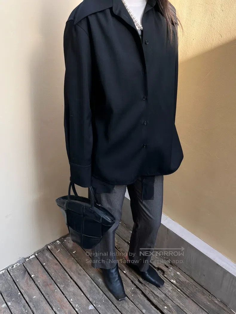Jil Sander Jil Sander size 34 Shirt Jacket Wool Size L / US 10 / IT 46 - 2 Thumbnail