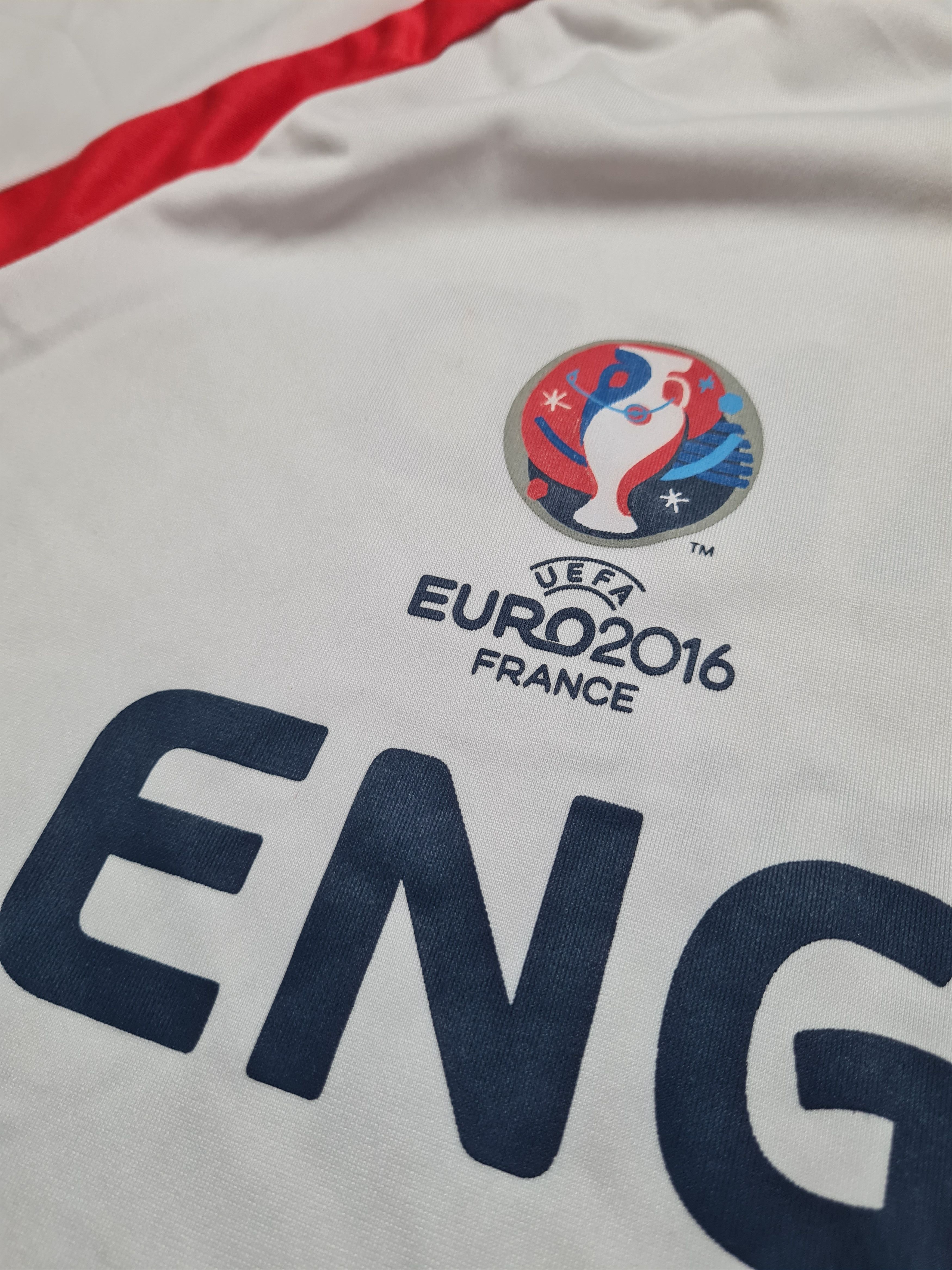 UEFA ENGLAND World Cup 2016 France FOOTBALL UEFA SHIRT ADULT Size US L / EU 52-54 / 3 - 15 Thumbnail