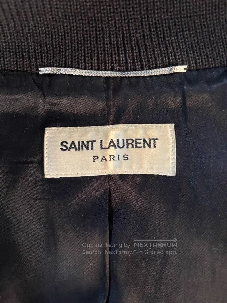 Saint Laurent Paris Saint Laurent Paris Original Baseball Jacket Size US M / EU 48-50 / 2 - 3 Thumbnail