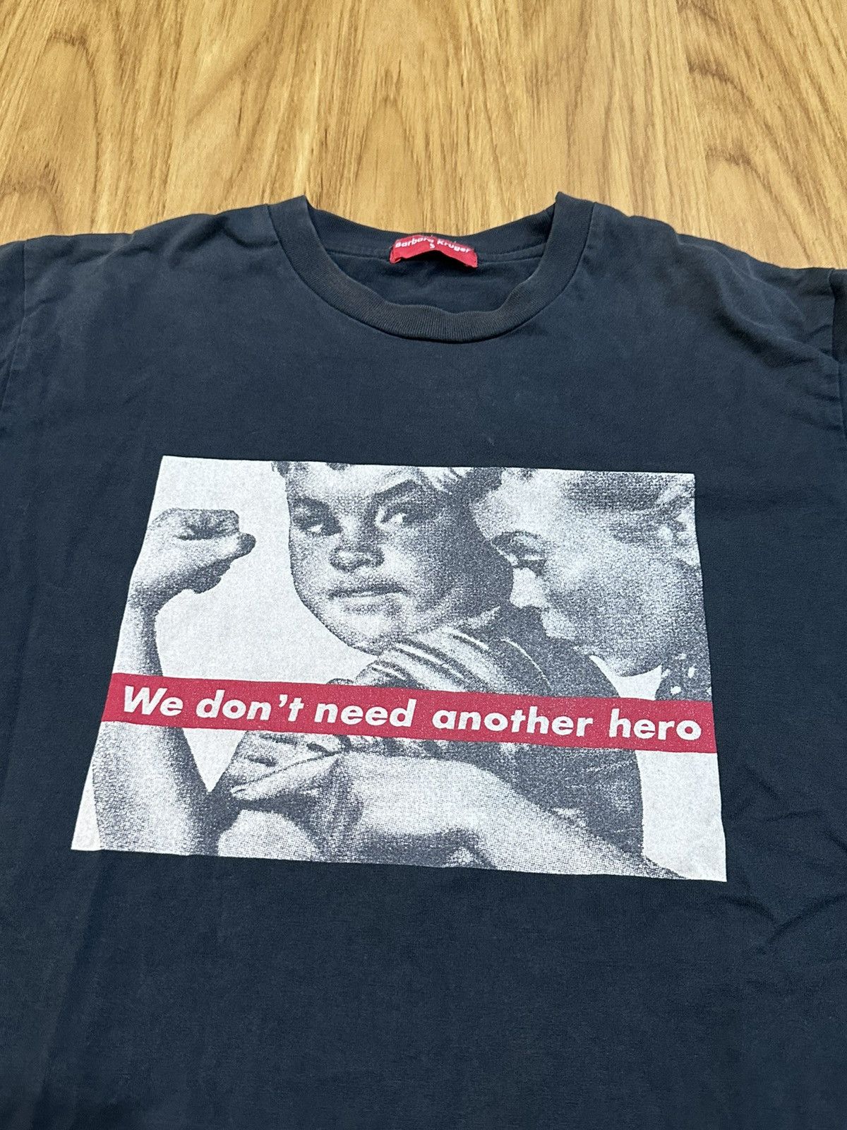 Barbara Kruger × Vintage Vintage Barbara Kruger Sun Faded Shirts Size US S / EU 44-46 / 1 - 4 Thumbnail