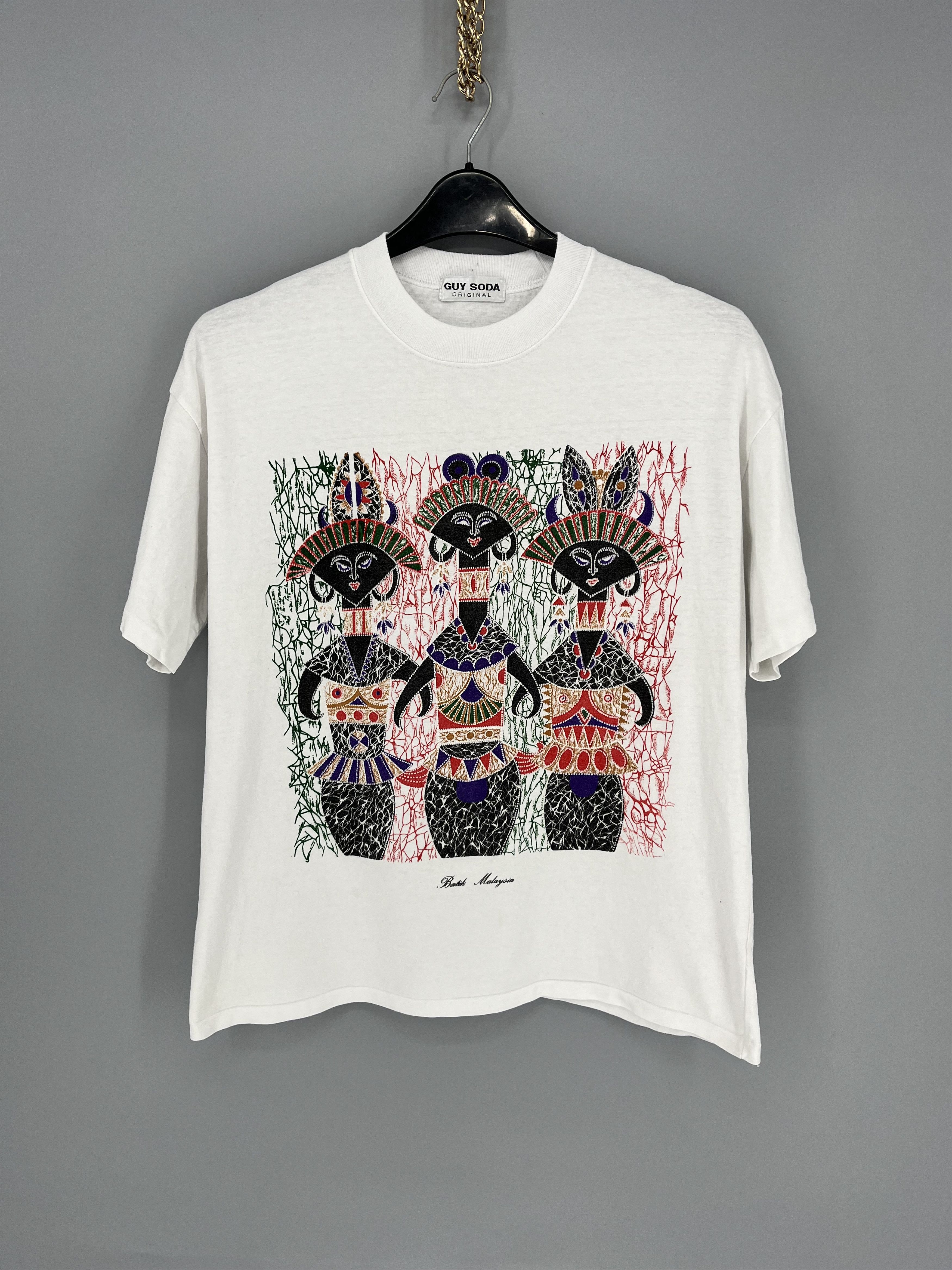 Japanese Brand Batik Malaysia Artistic Scenic Malaysia 90s Travel Tee Size US M / EU 48-50 / 2 - 1 Thumbnail
